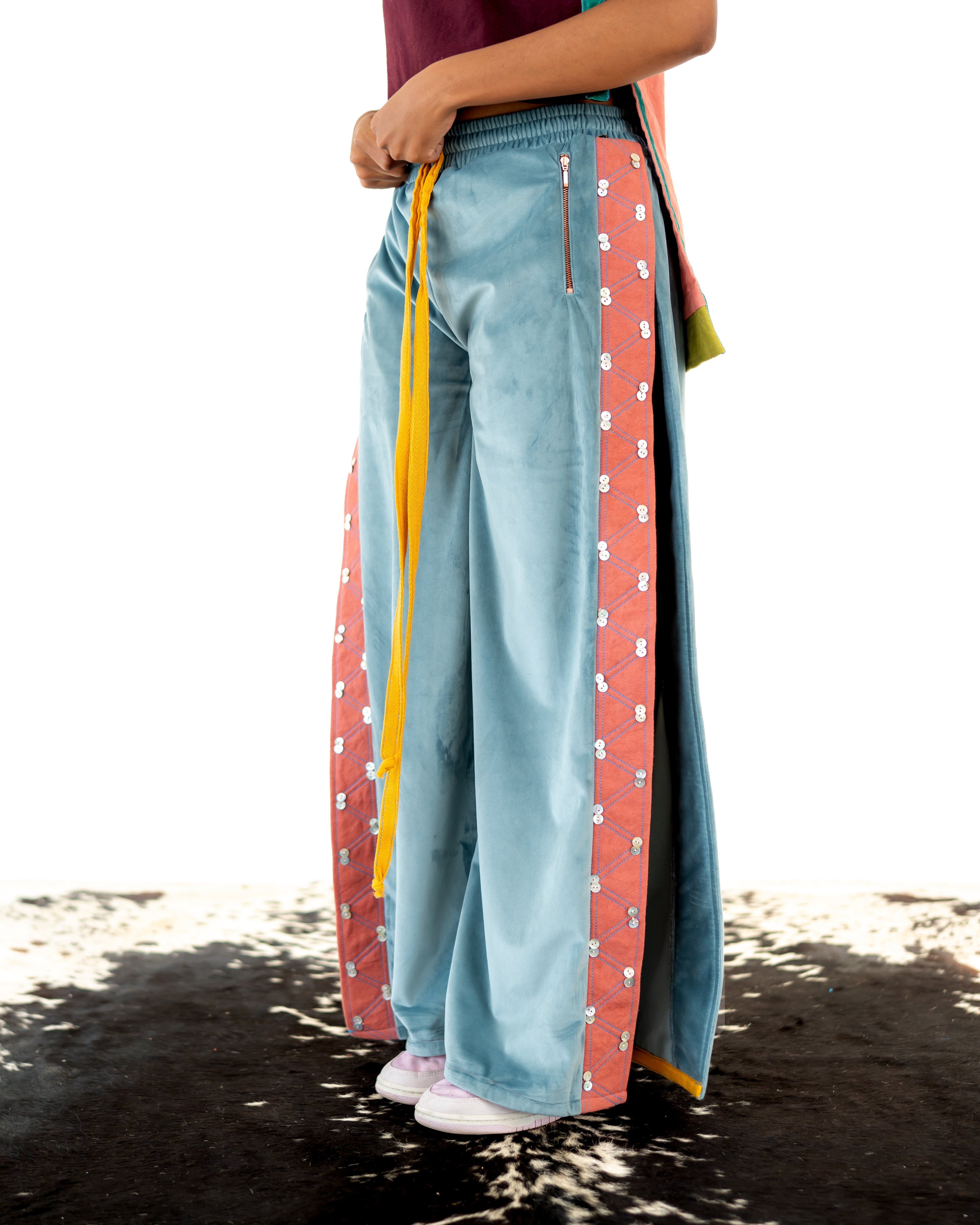 Imbola Suede Track Pants