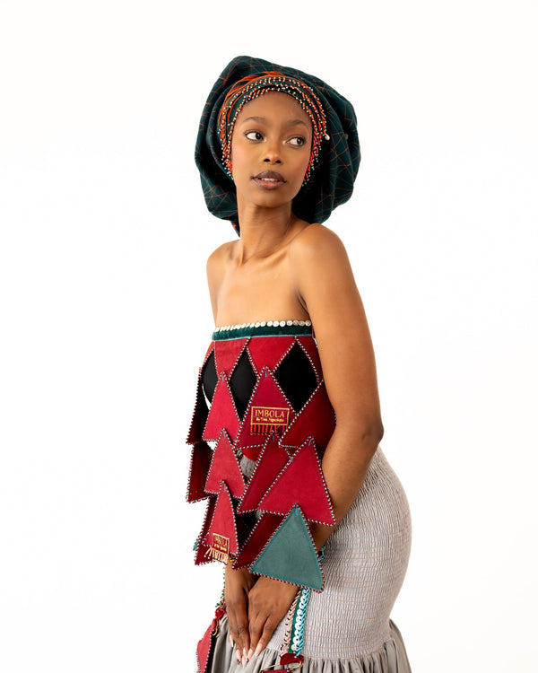 Imbola Triangle Beaded Ncebetha