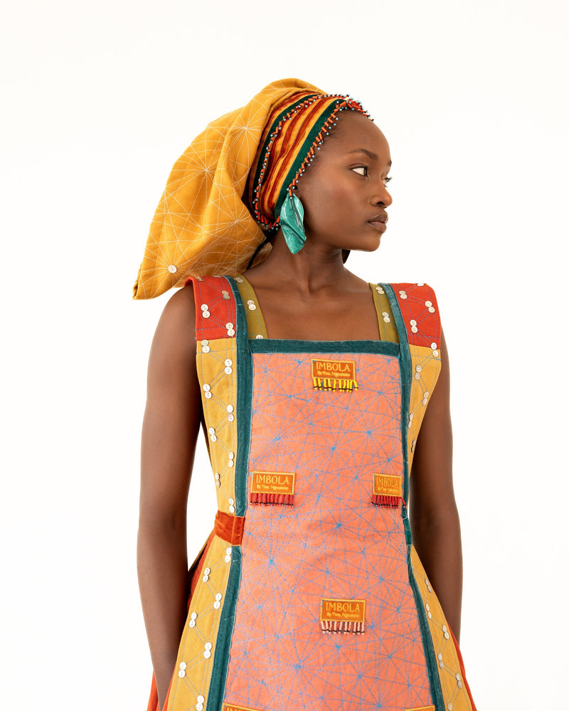 Imbola Dyed Cotton Head Wrap