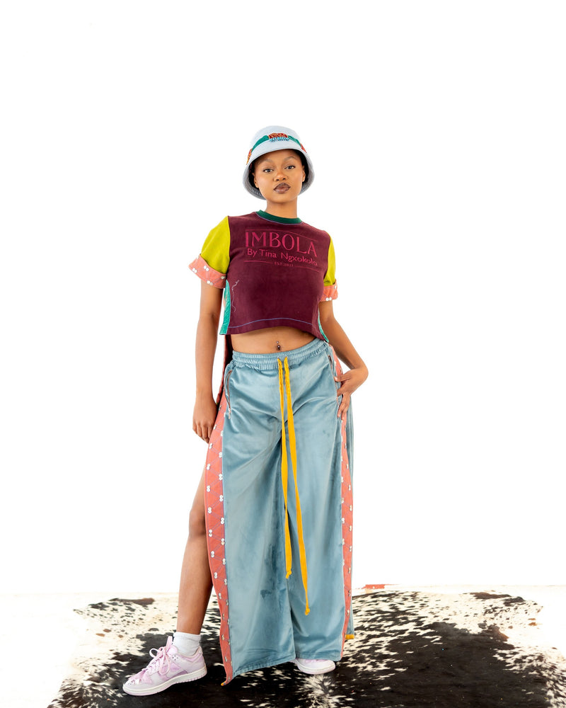 Imbola Suede Track Pants