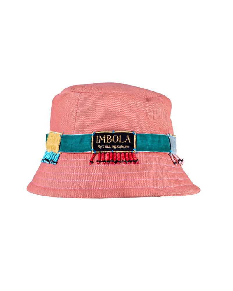 Imbola Coral Bucket Hat
