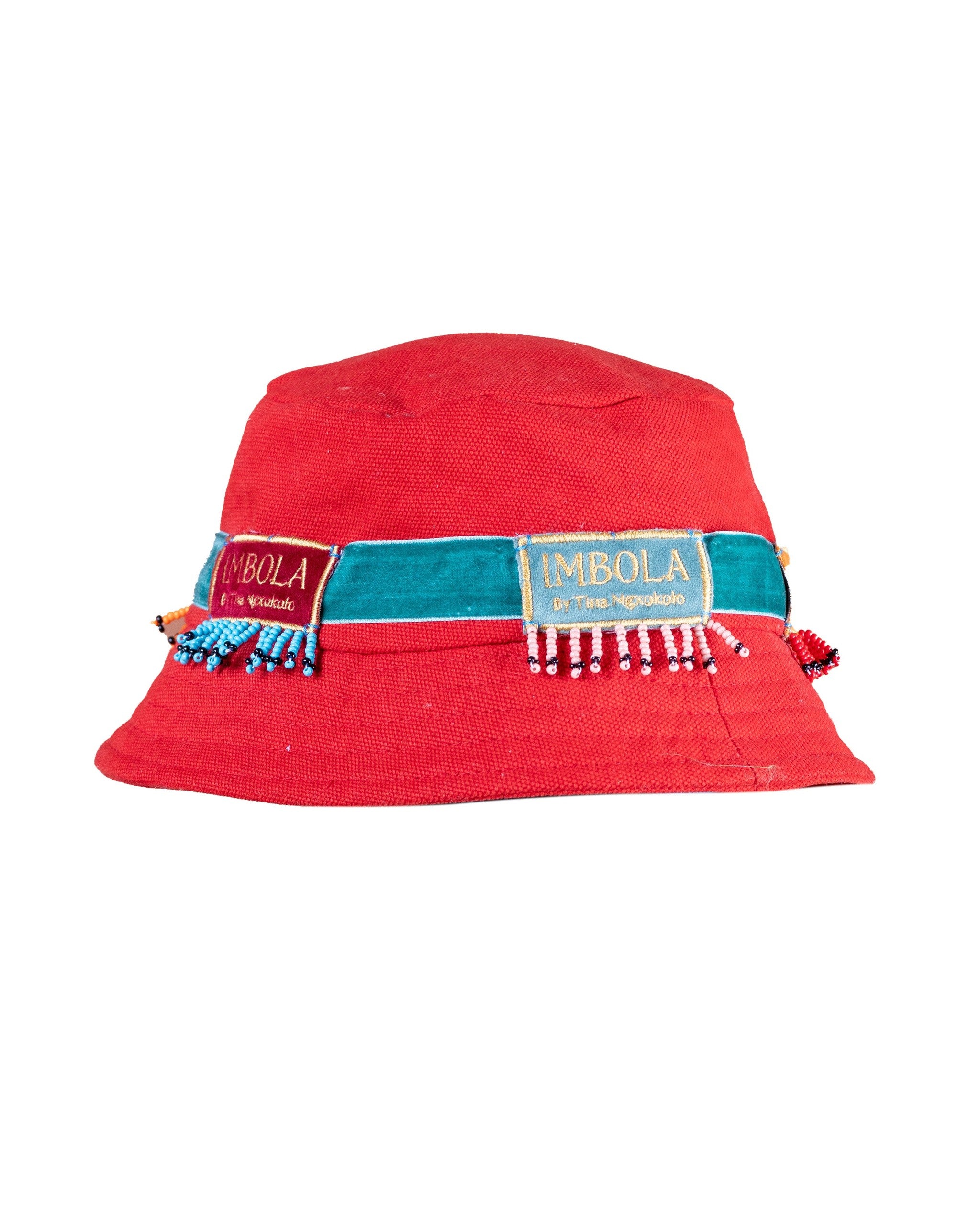 Imbola Red Bucket Hat