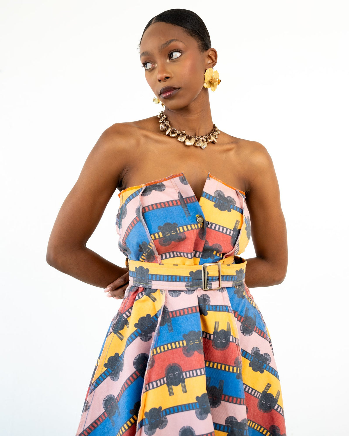 Imbola Mam-Bhele Print Mbhaco Dress